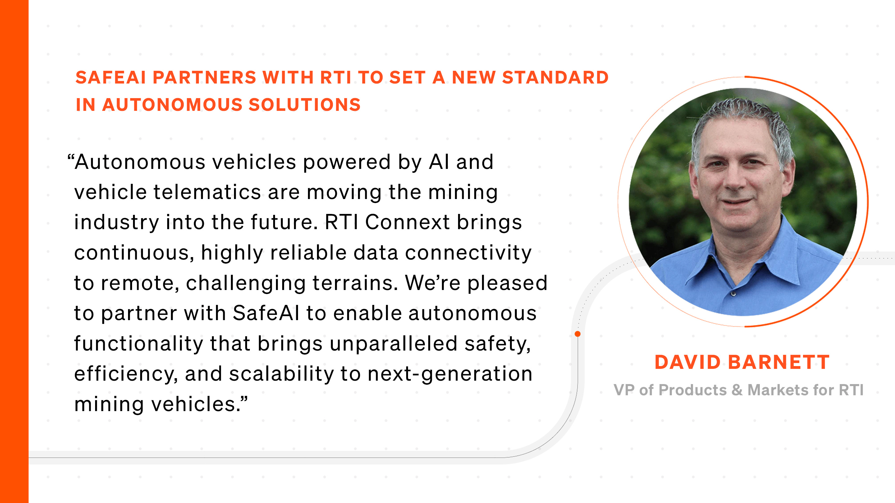 SafeAI Partners with RTI to Set a New Standard in Autonomous Solutions